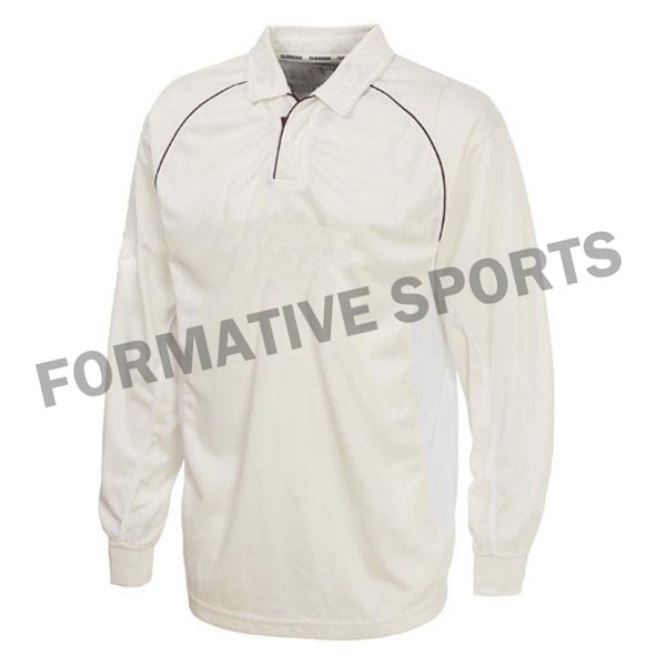 Customised Test Cricket Shirts Manufacturers in Albania